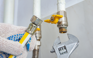 repairing a gas line