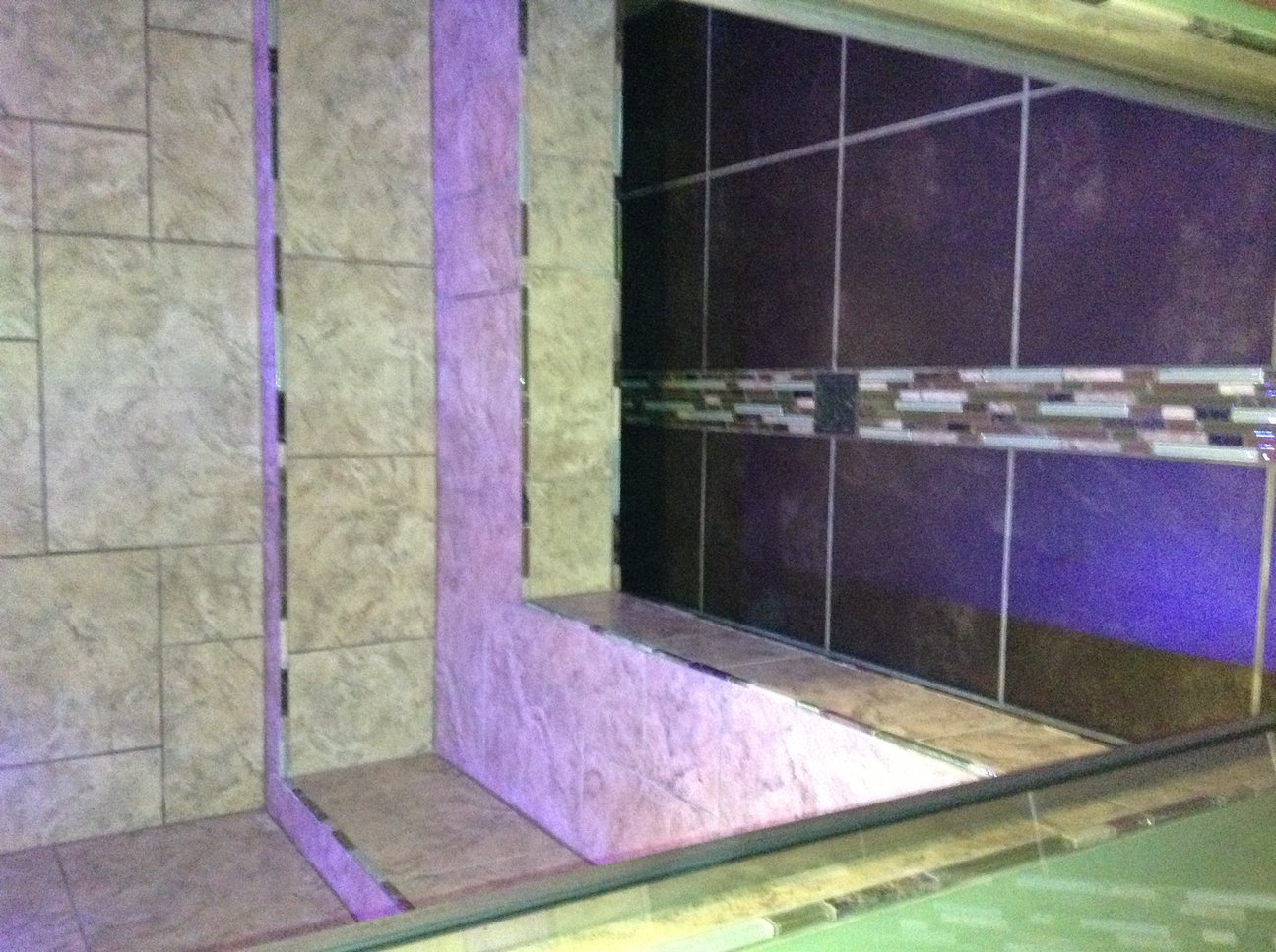 Shower Bench New Remodeled Bathroom