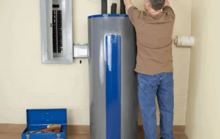 Replacing a water heater in a Milwaukee home